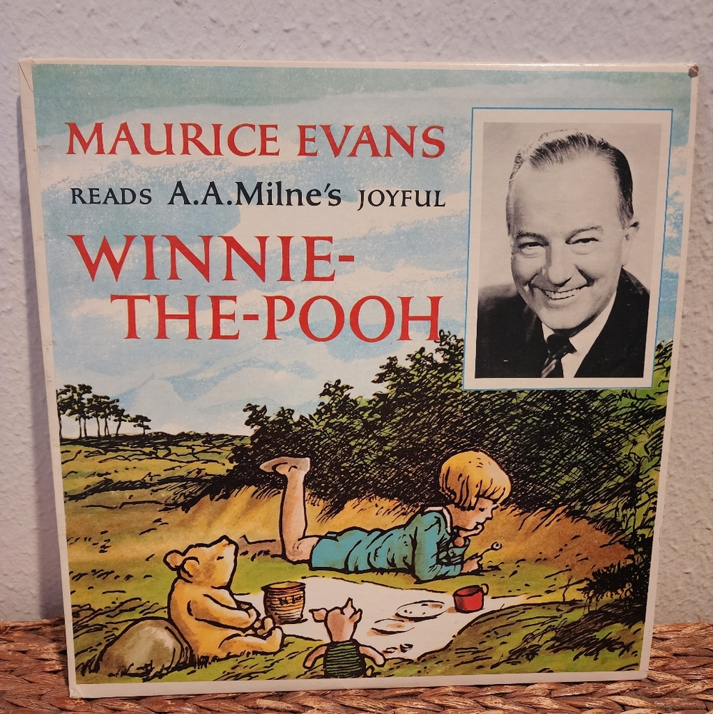Vintage Winnie the Pooh Vinyl Record